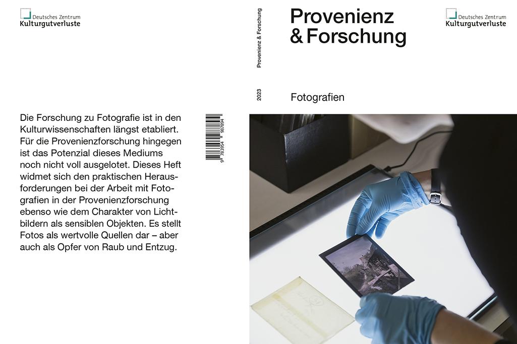 Umschlag "Provenienz & Forschung"